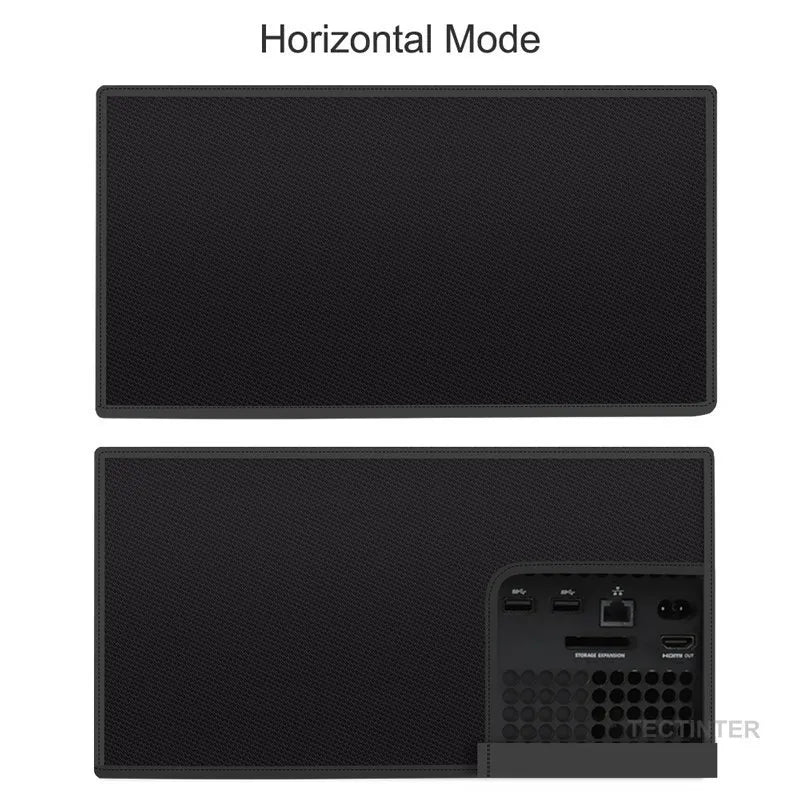 Anti-Scratch Dustproof Sleeve for Xbox Series X Console Gaming Accessories Horizontal Dust Cover Vertical Protective Case