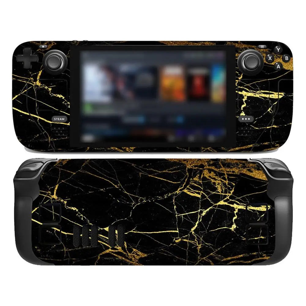 1pcs Full Set Aesthetic Skin Vinyl for Steam Deck Console Protective Decal Wrapping Cover For Valve Console Premium Stickers