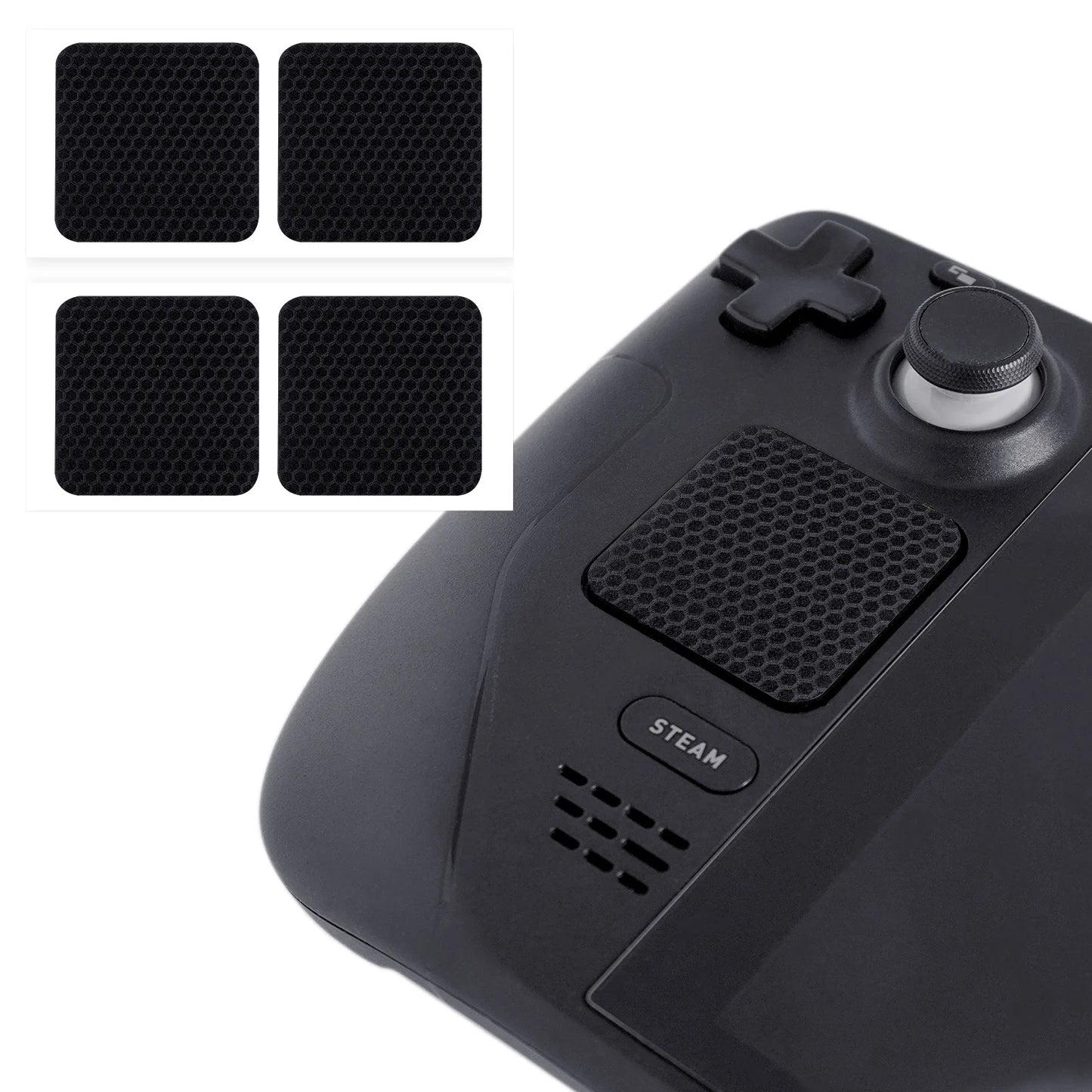 4Pieces TALONGAMES Touchpad Stickers For Steam Deck / Steam Deck OLED Version Wear-resistant Anti-scratch Protection Stickers