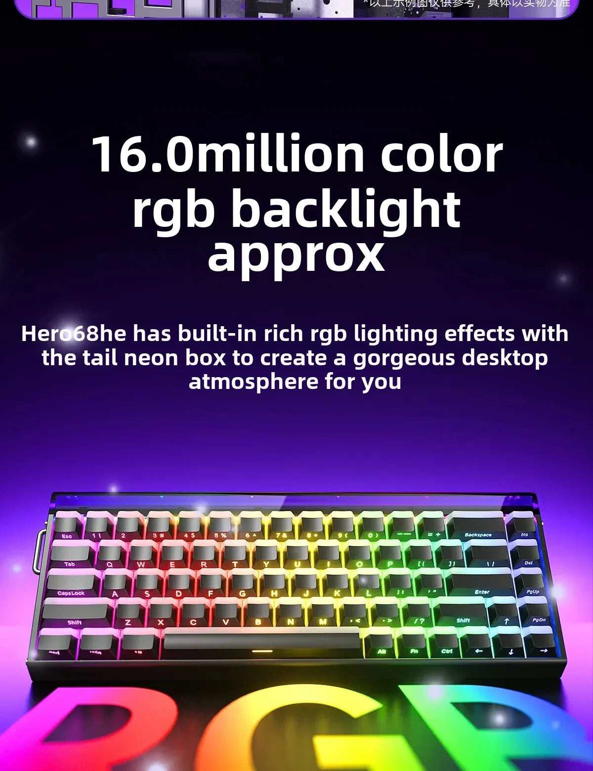 AULA New HERO 68HE/ULTRA INSTOCK Magnetic Switch Gaming Keyboard E-sport Custom Mechanical Wired Keyboard Ergonomics Accessories