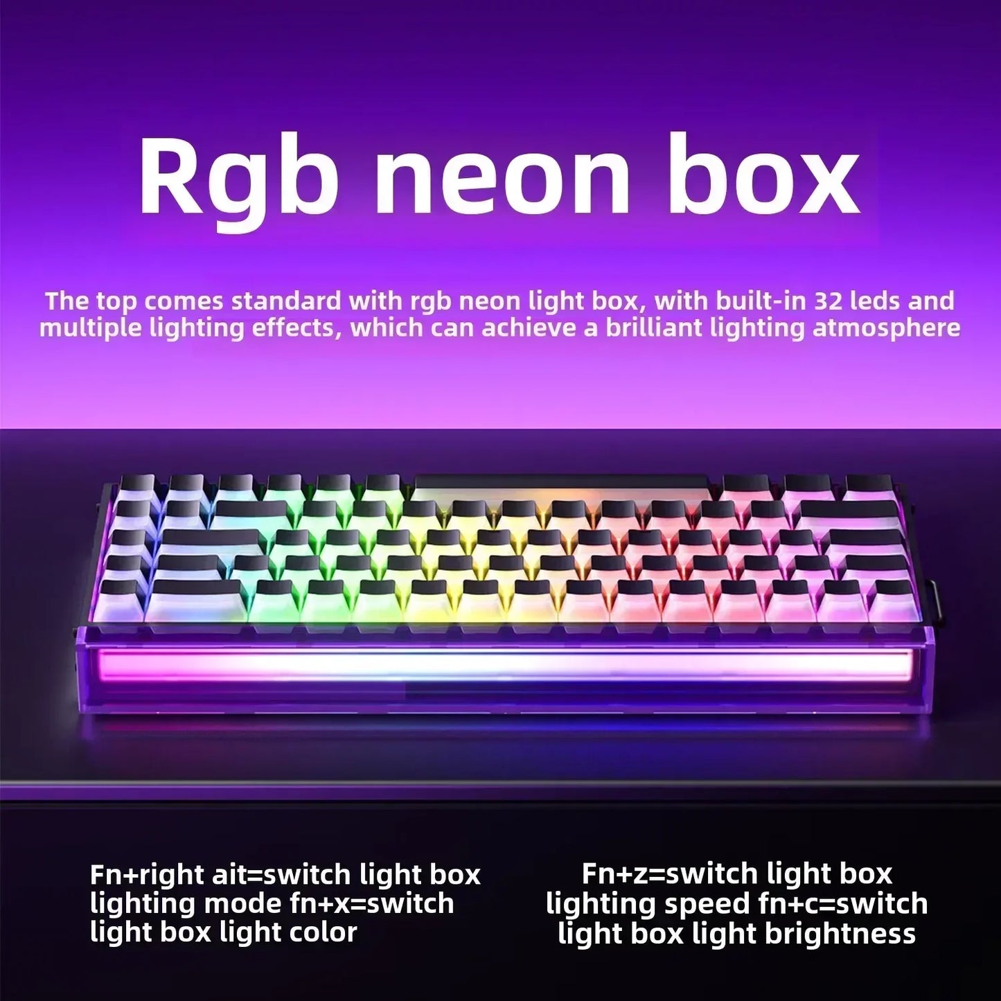 AULA New HERO 68HE/ULTRA INSTOCK Magnetic Switch Gaming Keyboard E-sport Custom Mechanical Wired Keyboard Ergonomics Accessories