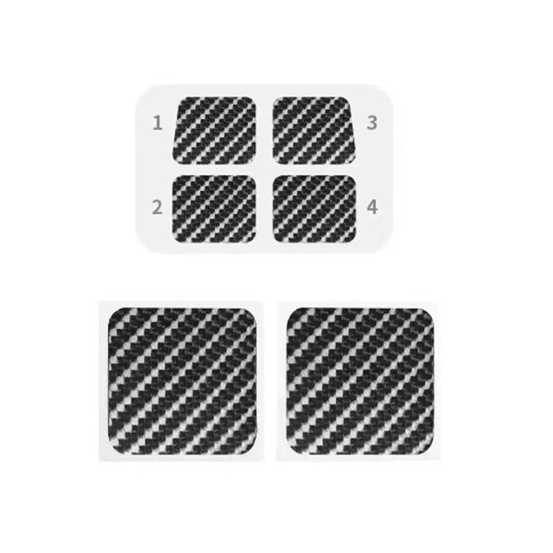 6x Protective Trackpad Skin for Steam Deck Stickers PVC Cover Wear-resistant for Steam Deck Handheld Gaming Accessories