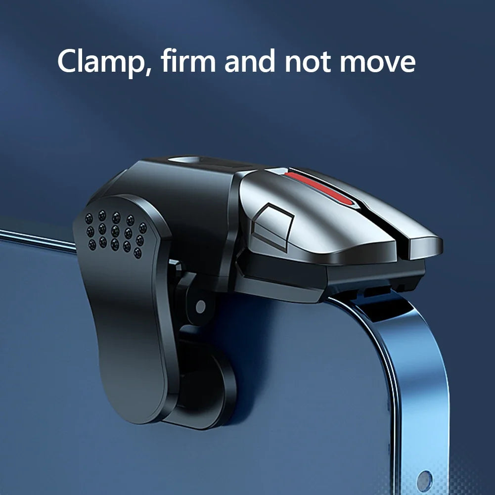 X8 Mobile Game Trigger For PUBG Phone Gaming Controller 6 Finger Trigger Sensitive Shooting Gamepad L1 R1 Aim Keys Gaming Handle