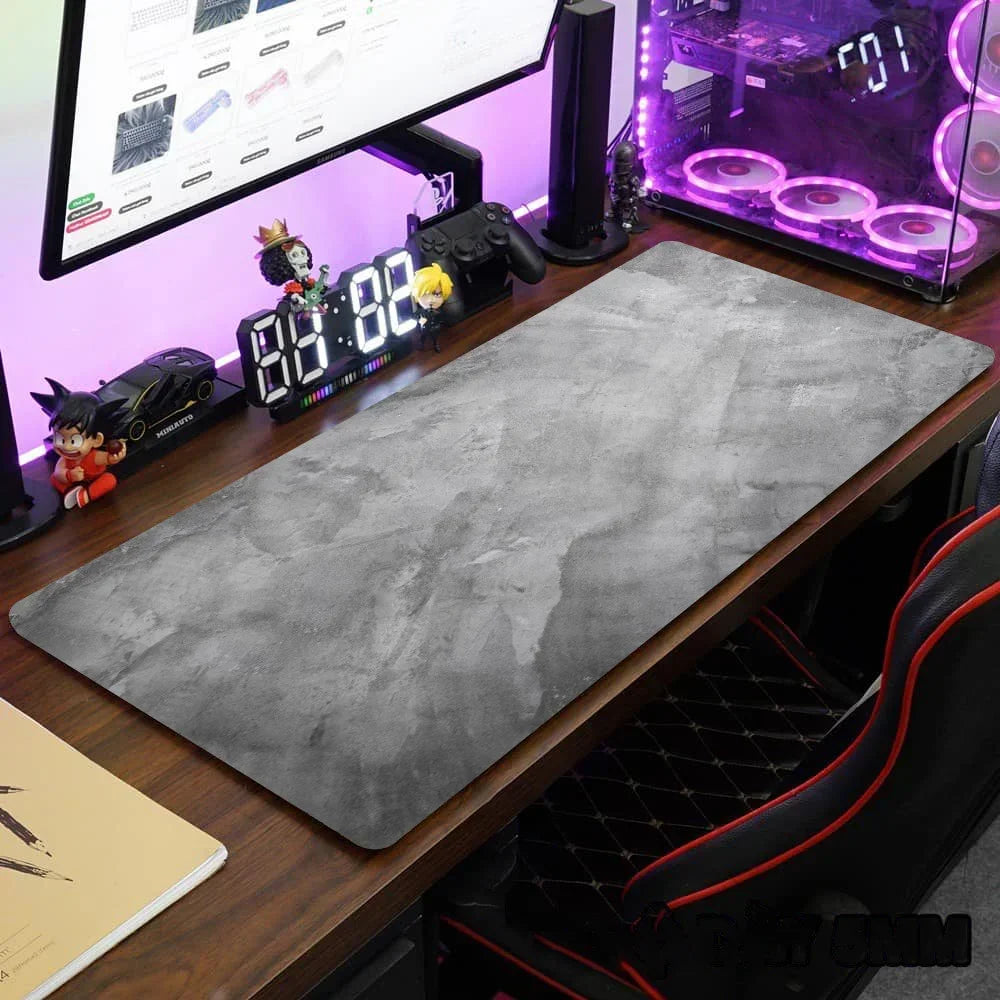 Large size desk mat 900x400mm overlock mouse pad xxl Desktop keyboard desk mat Grey series gaming mouse pad Computer accessories