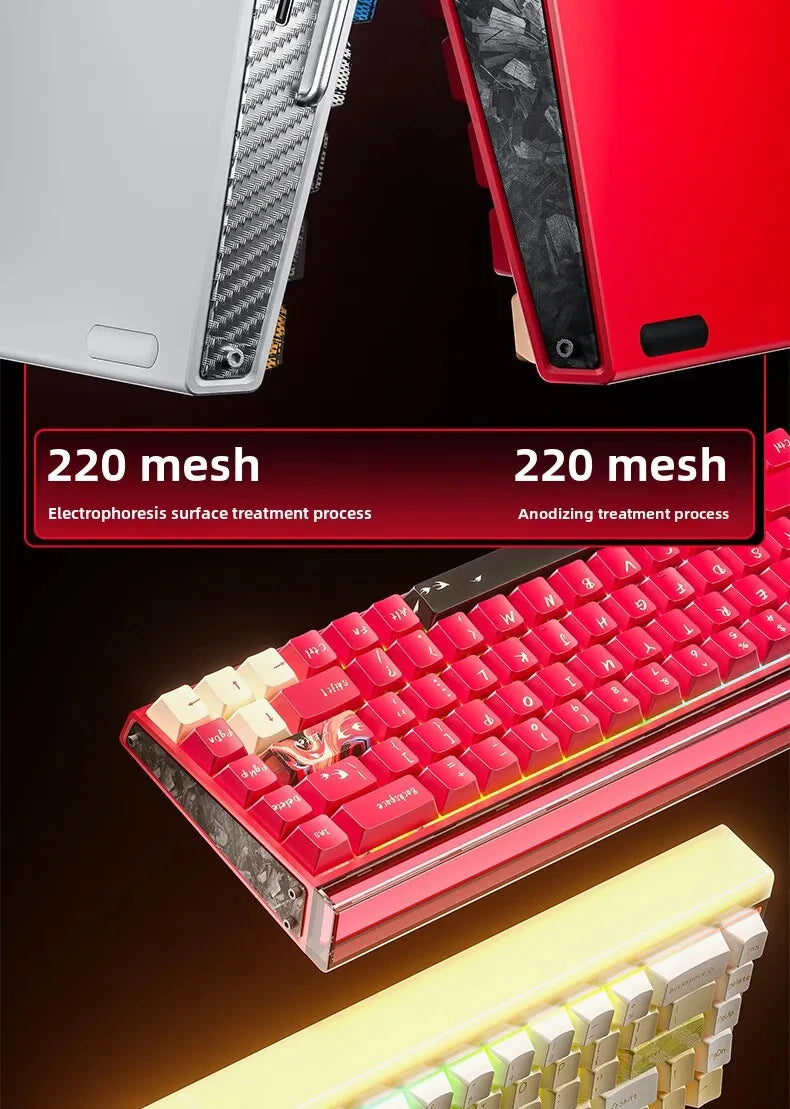 AULA New HERO 68HE/ULTRA INSTOCK Magnetic Switch Gaming Keyboard E-sport Custom Mechanical Wired Keyboard Ergonomics Accessories