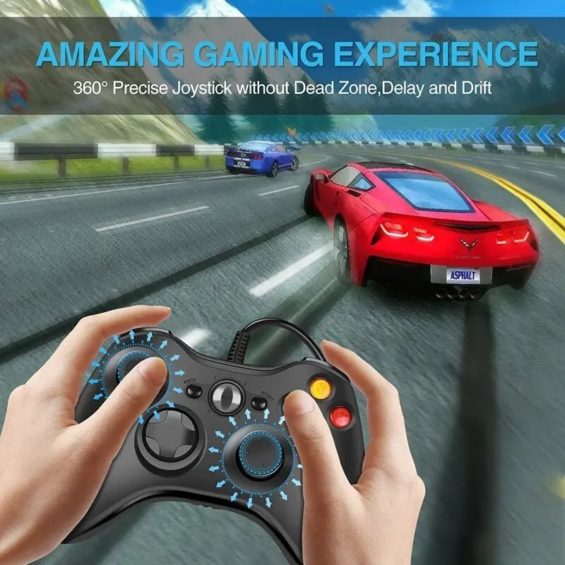 2.4g Wireless Gamepad Gaming Controller for Xbox 360/ PS3/Pc Video Game Consoles 3D Rocker Joystick Game Handle Accessories