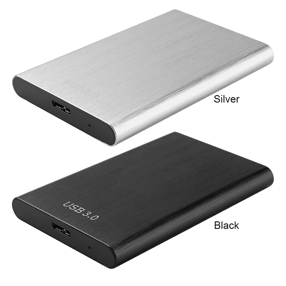 2.5 Inch External Hard Drive USB 3.0 External Hard Disk 1TB Metal Plug and Play for PC Laptop Desktop