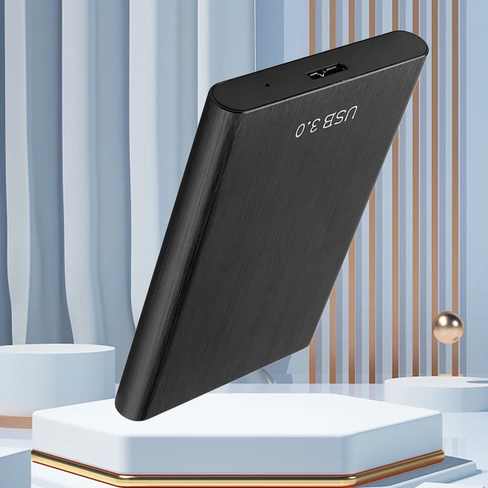 2.5 Inch External Hard Drive USB 3.0 External Hard Disk 1TB Metal Plug and Play for PC Laptop Desktop