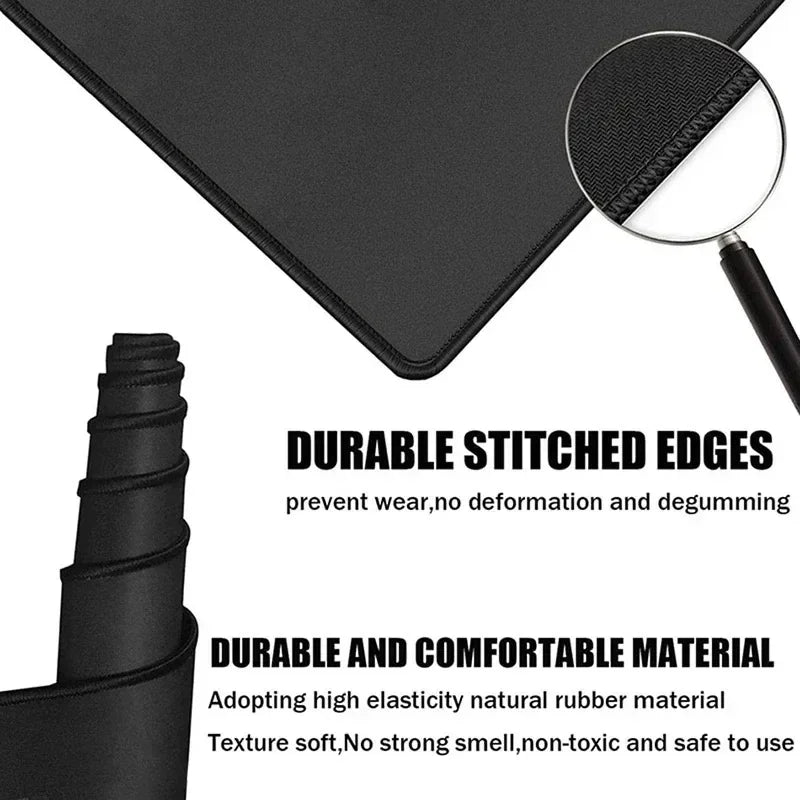 Large White Sports Car Design Gaming Mouse Pad Anti-Slip Rubber Base Extended Desk Mat for Gamer Office Use Computer Accessories
