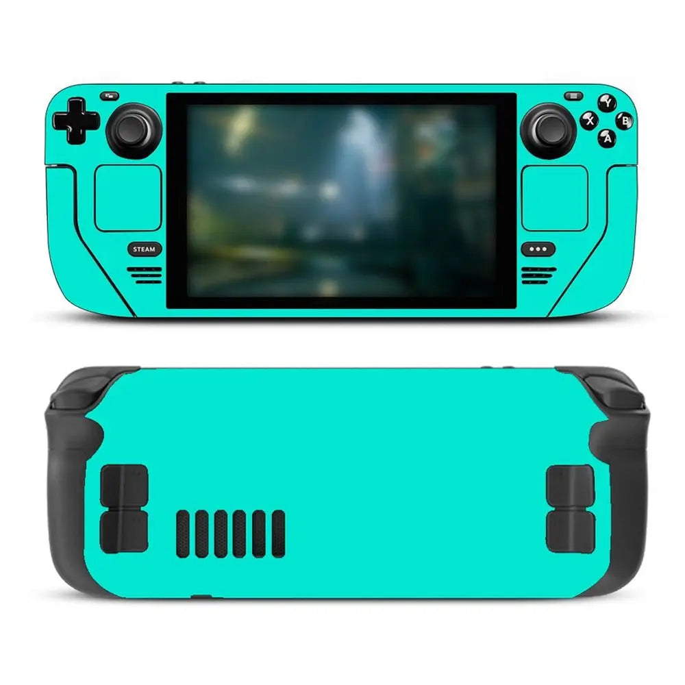 1pcs Full Set Aesthetic Skin Vinyl for Steam Deck Console Protective Decal Wrapping Cover For Valve Console Premium Stickers