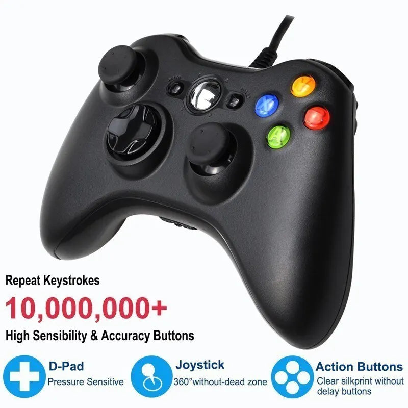 2.4g Wireless Gamepad Gaming Controller for Xbox 360/ PS3/Pc Video Game Consoles 3D Rocker Joystick Game Handle Accessories