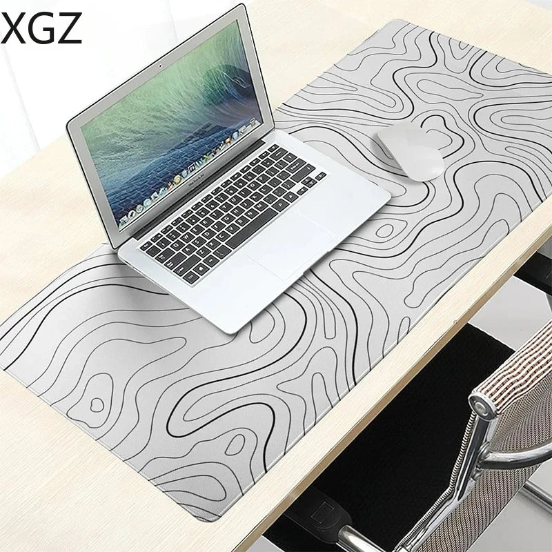 PC Large MousePads For Desk, Gaming Mouse Pad with Stitched Edges and Non-Slip Rubber Base, Extended mousemats game accessories