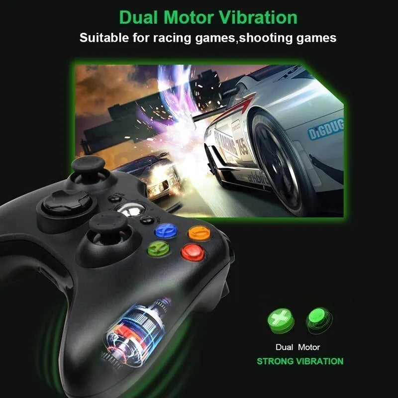 2.4g Wireless Gamepad Gaming Controller for Xbox 360/ PS3/Pc Video Game Consoles 3D Rocker Joystick Game Handle Accessories