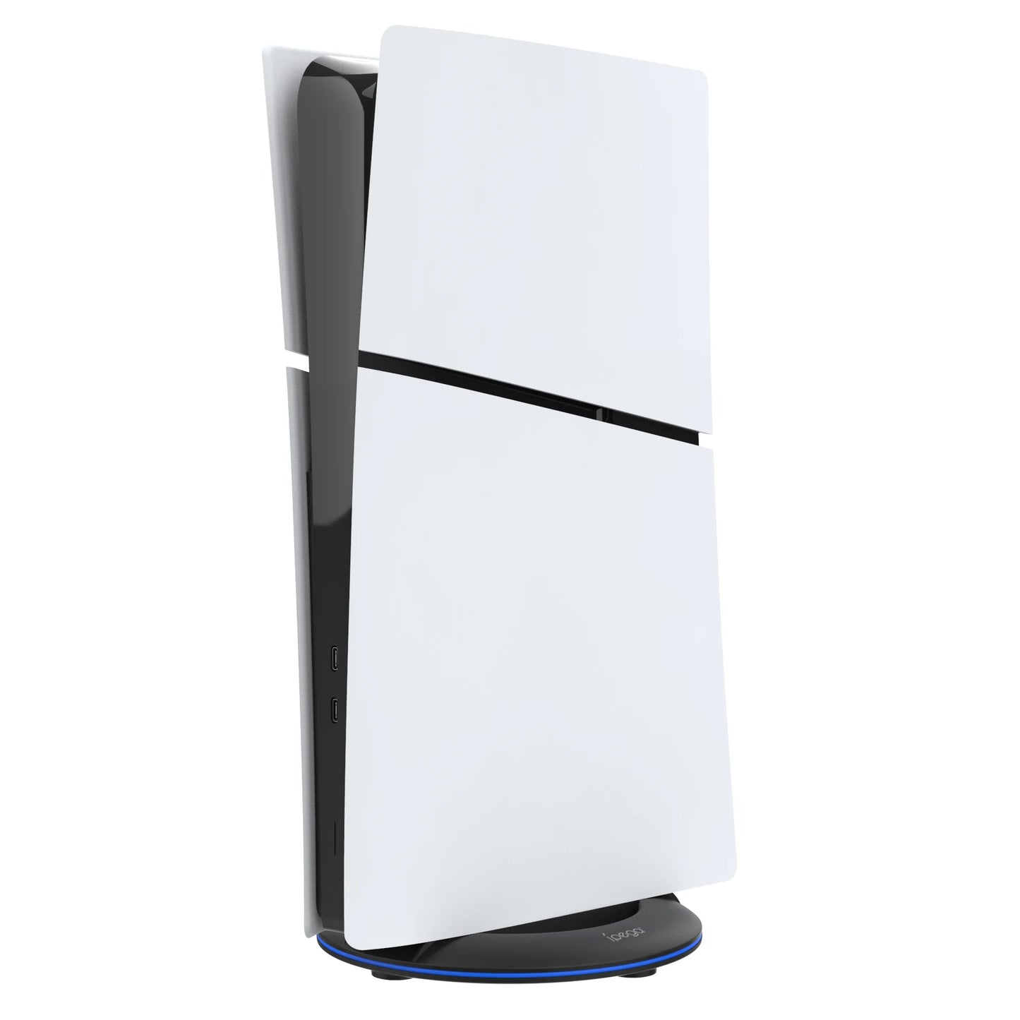 IPEGA Vertical Stand for PS5 Slim Console Disc and Digital with Screw, Base Stand Replacement for Playstation 5 PG-P5S025