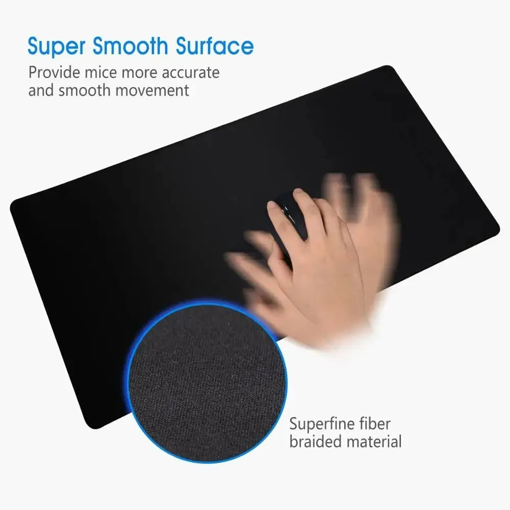 PC Large MousePads For Desk, Gaming Mouse Pad with Stitched Edges and Non-Slip Rubber Base, Extended mousemats game accessories
