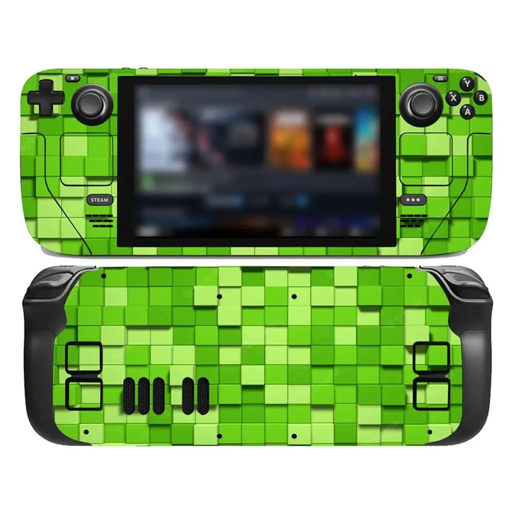 1pcs Full Set Aesthetic Skin Vinyl for Steam Deck Console Protective Decal Wrapping Cover For Valve Console Premium Stickers