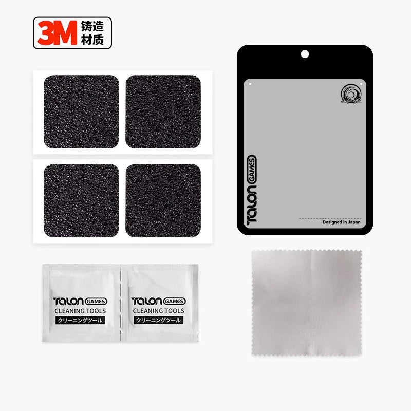 4Pieces TALONGAMES Touchpad Stickers For Steam Deck / Steam Deck OLED Version Wear-resistant Anti-scratch Protection Stickers