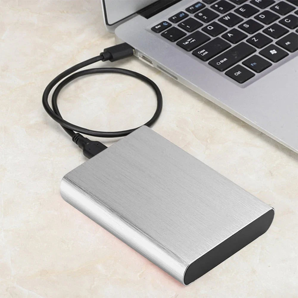 2.5 Inch External Hard Drive USB 3.0 External Hard Disk 1TB Metal Plug and Play for PC Laptop Desktop