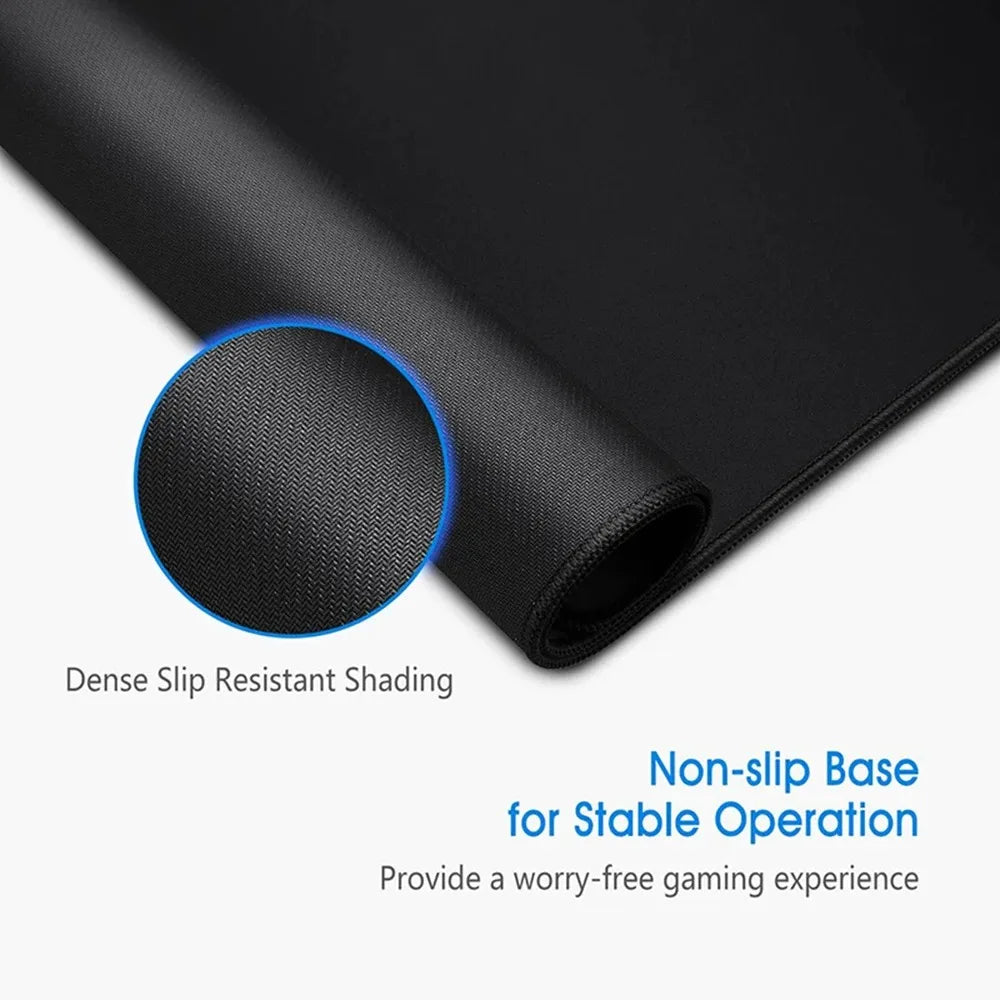PC Large MousePads For Desk, Gaming Mouse Pad with Stitched Edges and Non-Slip Rubber Base, Extended mousemats game accessories