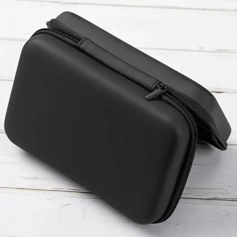 Handheld Game Console Carrying Case, Protective Travel Retro Mini Player Box For Charging Cable, Earpods, Batteries