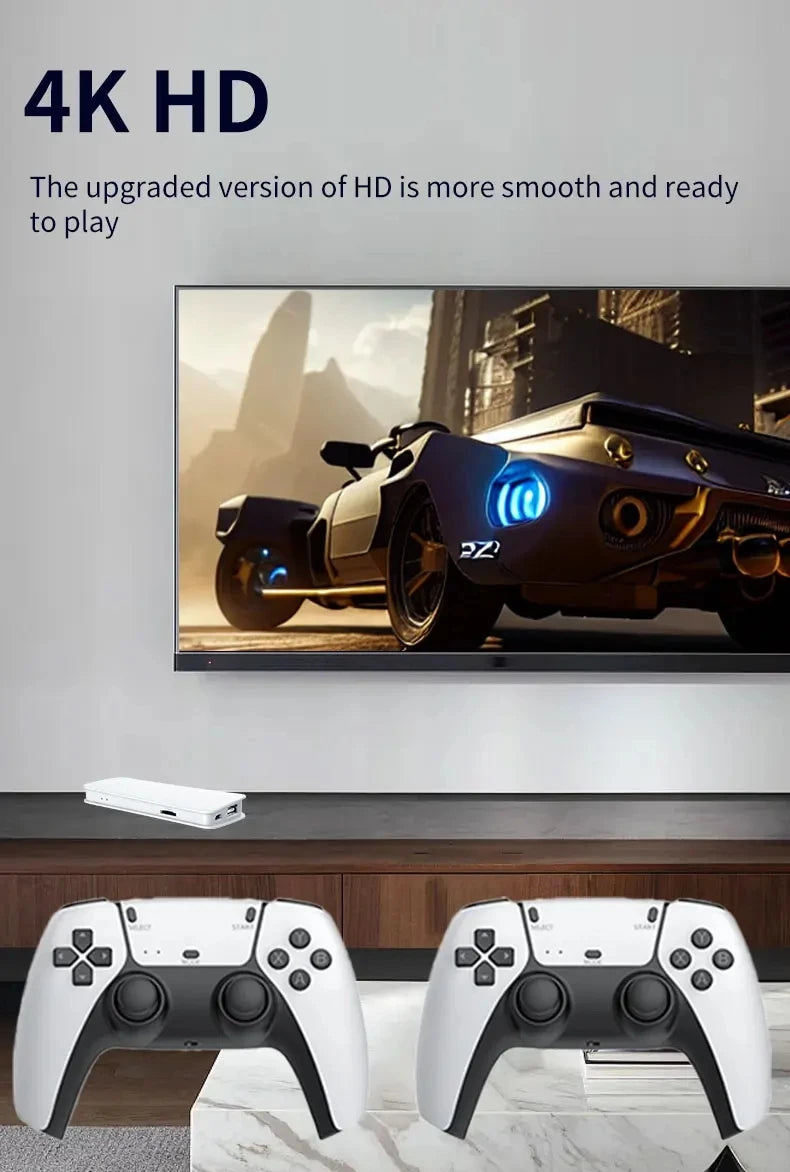 M15 retro game console 64GB 20000+game 4K high-definition output handheld video game stick 20+emulator GBA PS1 arcade game