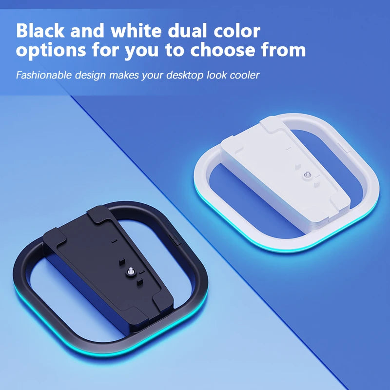 RGB Vertical Stand for PS5,PS5 slim,PS5 pro Console with Anti Slip Pad Disc Digital Versions with 7 LED Lights