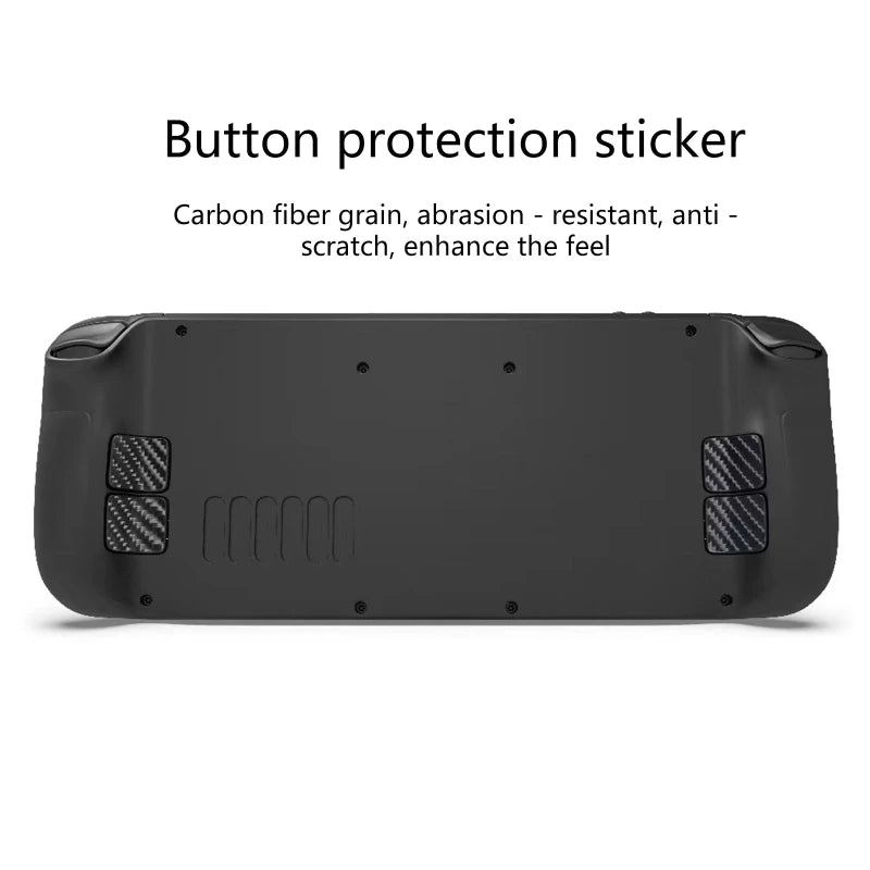 6x Protective Trackpad Skin for Steam Deck Stickers PVC Cover Wear-resistant for Steam Deck Handheld Gaming Accessories