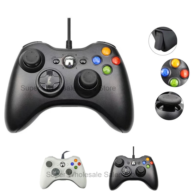 2.4g Wireless Gamepad Gaming Controller for Xbox 360/ PS3/Pc Video Game Consoles 3D Rocker Joystick Game Handle Accessories