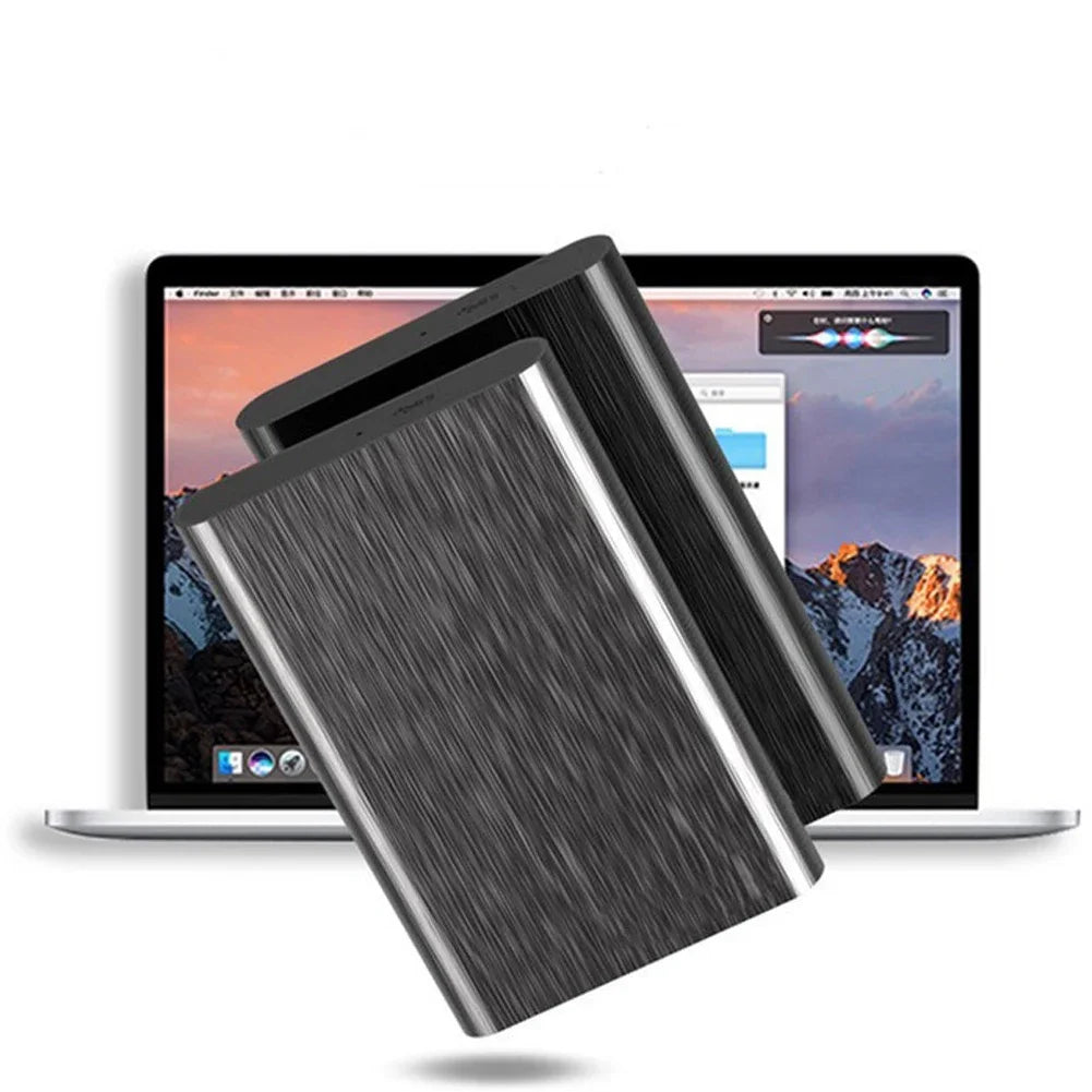 2.5 Inch External Hard Drive USB 3.0 External Hard Disk 1TB Metal Plug and Play for PC Laptop Desktop