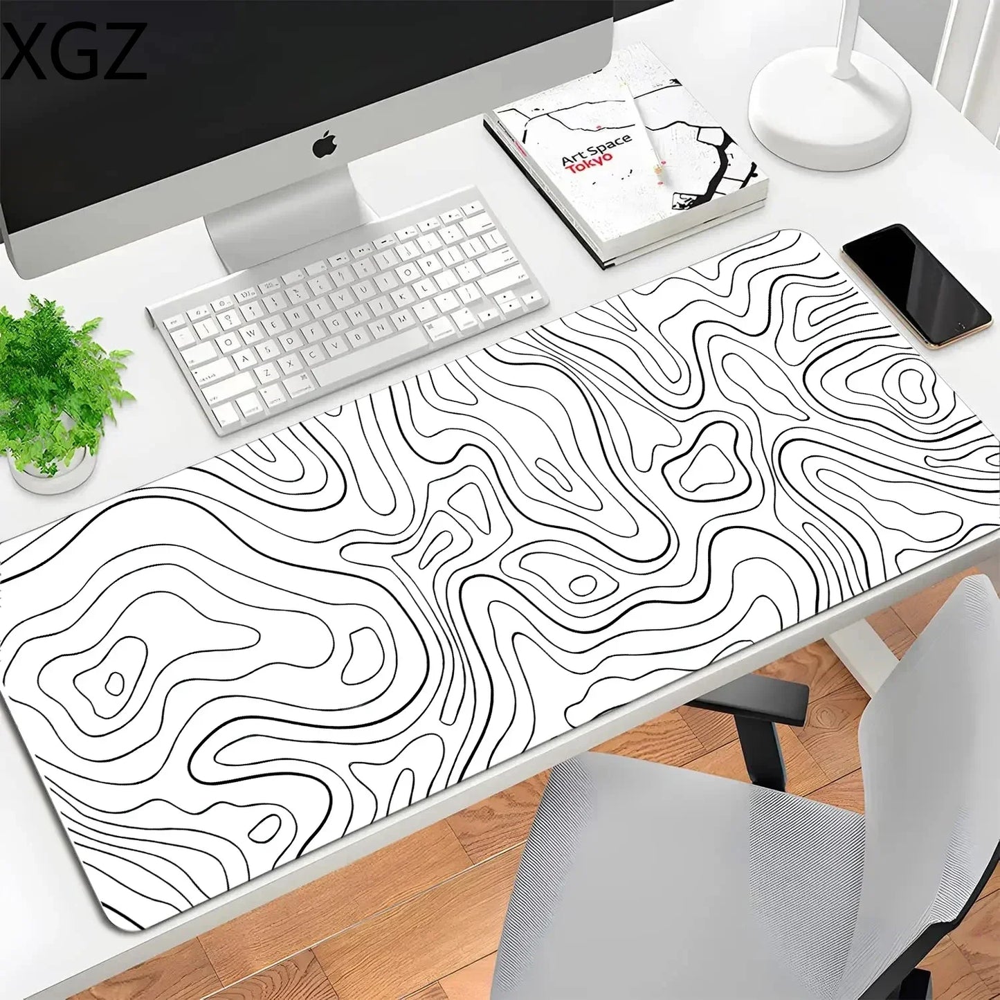 PC Large MousePads For Desk, Gaming Mouse Pad with Stitched Edges and Non-Slip Rubber Base, Extended mousemats game accessories