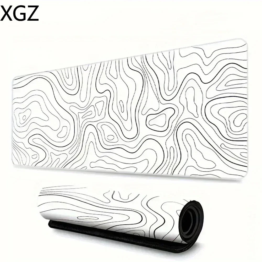 PC Large MousePads For Desk, Gaming Mouse Pad with Stitched Edges and Non-Slip Rubber Base, Extended mousemats game accessories