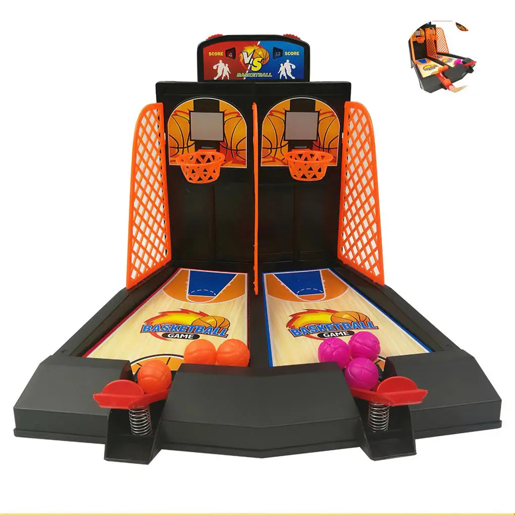 Desktop Basketball Game Toys 2-Player Table Arcade Games Intelligent