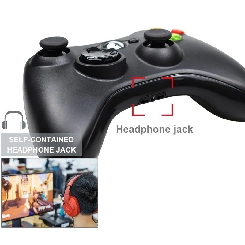 2.4g Wireless Gamepad Gaming Controller for Xbox 360/ PS3/Pc Video Game Consoles 3D Rocker Joystick Game Handle Accessories