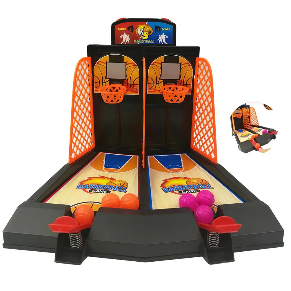 Desktop Basketball Game Toys 2-Player Table Arcade Games Intelligent