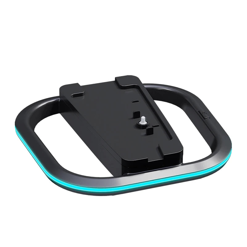 RGB Vertical Stand for PS5,PS5 slim,PS5 pro Console with Anti Slip Pad Disc Digital Versions with 7 LED Lights