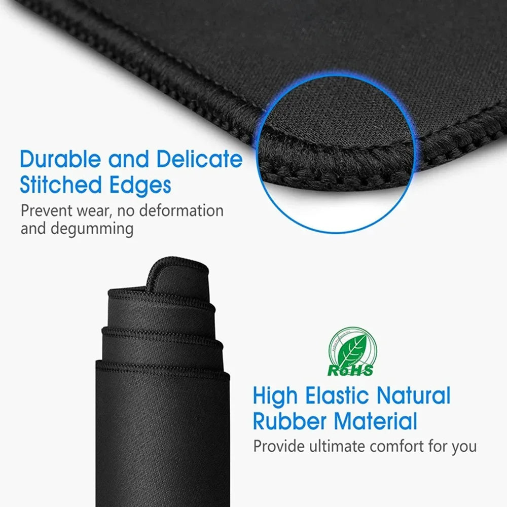 PC Large MousePads For Desk, Gaming Mouse Pad with Stitched Edges and Non-Slip Rubber Base, Extended mousemats game accessories